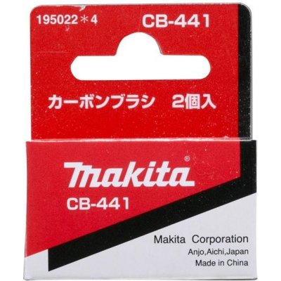 Makita sada uhlíků (kartáčů) CB-441 =old194435-6 195022-4 – Hledejceny.cz