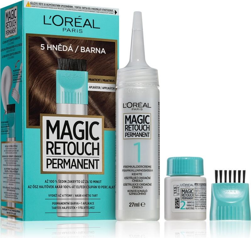 L\'Oréal Magic Retouch Permanent 5 Hnědá