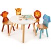 Dětský stoleček s židličkou Ourbaby dětský stůl se židlemi 33941