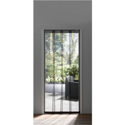 LIVARNO home Lamelový závěs proti hmyzu, 1 x 2,2 m antracitová – HobbyKompas.cz