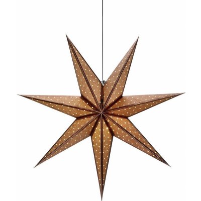 Markslöjd Hvězda GLITTER E14 6 W bronzová 75 x 75 x 23 cm – Hledejceny.cz