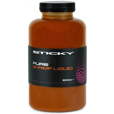 Sticky Baits Pure Shrimp Liquid 500ml – Zboží Mobilmania