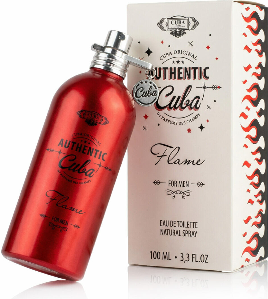 Cuba Authentic Flame toaletní voda pánská 100 ml