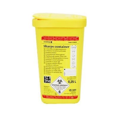 CVET pro medicínský odpad 0,25 l kontejner – Sleviste.cz