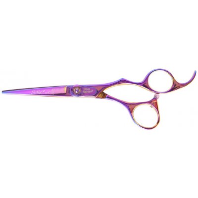 Olivia Kadeřnické nůžky Garden SilkCut Shear 5,75" Rainbow Edition duhové R5.75