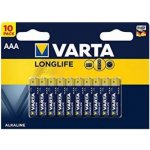 Varta Longlife AAA 10 ks 961051 – Zboží Živě
