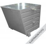 TRV PLN 8822/SE Výklopný kontejner s víkem šedá nosnost 1500 kg – Zboží Mobilmania