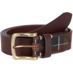 Barbour Tartan/Leather belt – Zboží Dáma