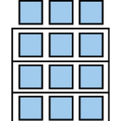 Regál Cell 399,6 x 270 x 110 cm 3 patra – Zbozi.Blesk.cz