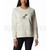 Dámská mikina Columbia Hart Mountain II Graphic Crew W 1959783192 chalk/skiing fox