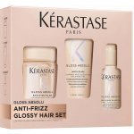 Kérastase Gloss Absolu Discovery šampon Bain 80 ml + kondicionér Fondant 75 ml + mléko milk 45 ml – Zboží Dáma