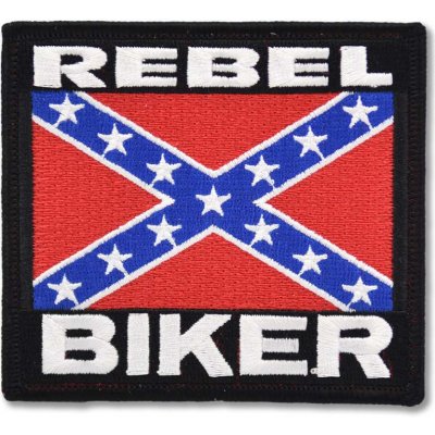 Moto nášivka Rebel Biker 9cm x 8cm – Zbozi.Blesk.cz