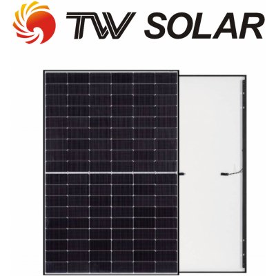 TW Solar 435 Wp Black Frame N-Type Half-cell MBB 22,3% TWMND-54HS435 – Zboží Mobilmania