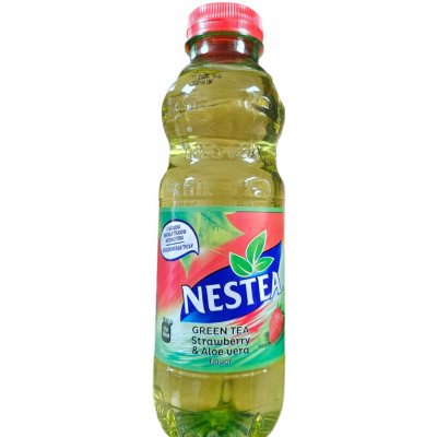 Nestea Green Tea Strawberry Aloe Vera 0,5 l – Sleviste.cz