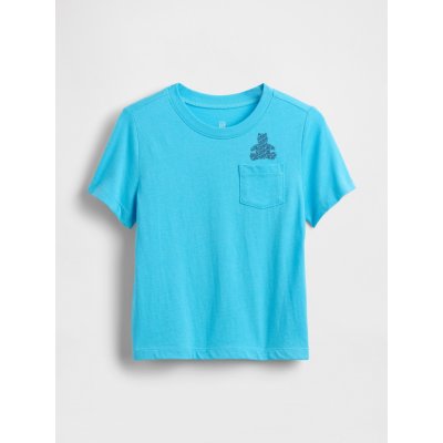 GAP Baby tričko s kapsičkou Brannan Modrá – Zboží Dáma