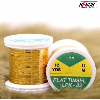 Hends HE FLAT TINSEL - TMAVĚ ZLATÁ – Hledejceny.cz