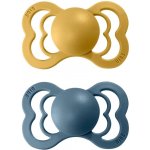 Bibs Supreme silikon Mustard petrol 2 ks – Zboží Dáma