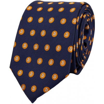 Bubibubi kravata bitcoin tmavomodrá – Zboží Dáma