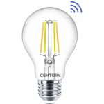 Century LED FILAMENT HRUŠKA ČIRÁ WIFI SMART 7W E27 CCT 2700-6500K 360d Tuya WiFi – Zboží Mobilmania