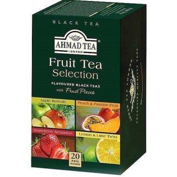 Ahmad Tea Výběr černých čajů s příchutí 20 x 2 g