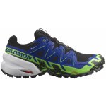Salomon Spikecross 6 GTX L47268700 black/surf the web/green gecko – Zboží Dáma