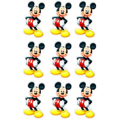 MICKEY MOUSE-21 Materiál: Jedlý papír – Hledejceny.cz