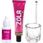 Zola barva na obočí s kolagenem 03 Brown hnědá 15 ml – Zboží Dáma