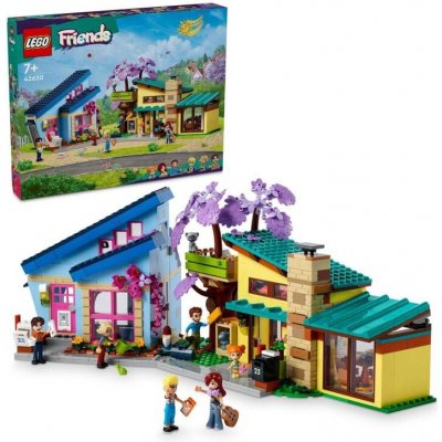 LEGO Friends - Rodinné domy Ollyho a Paisley 42620