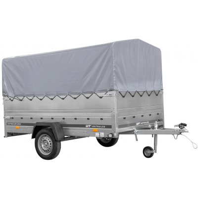 UNITRAILER GARDEN 265/R KIPP s bočnicemi BIS, rámem H-800 a šedým krytem – Zboží Mobilmania