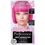 L'Oréal Paris Préférence Meta Vivids semipermanentní barva na vlasy 7.222 Meta Pink 75 ml – Zbozi.Blesk.cz
