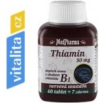 MedPharma Thiamin vitamin B1 50 mg 67 tablet – Hledejceny.cz