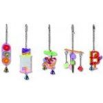 Karlie hračka akrylová trojúhelník a 3 kostky 8 x 8 x 20 cm – Hledejceny.cz