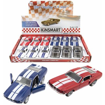 Kinsmart Teddies Auto Shelby GT-500 kov 13 cm – Zboží Dáma