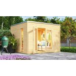 WEKA Dřevěný zahradní domek P 285 3 x 3 m – Sleviste.cz