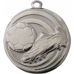 Medaile fotbal míč a kopačka průměr 32 mm Stříbrná – Hledejceny.cz