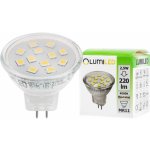 Lumiled LED žárovka LED GU5,3 MR11 2,5W = 25W 220lm 4000K 12v Neutrální bílá 120° – Zboží Dáma