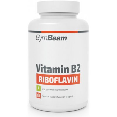 GymBeam Vitamin B2 Riboflavin 90 kapslí