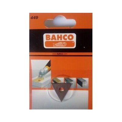 Bahco Břit náhradní 25 mm trojúhelníkový ke škrabce 448 a 625, 6g b10 - BA-449 – HobbyKompas.cz