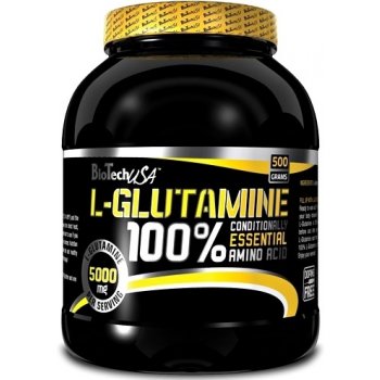 BioTech USA 100% L-Glutamine 500 g