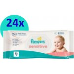 Pampers Sensitive Baby Dětské Čisticí Ubrousky 24 x 52 ks – Hledejceny.cz