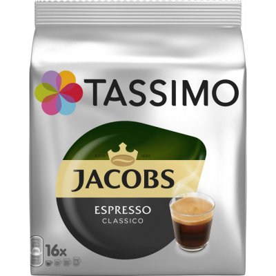 Tassimo Kávové kapsle Jacobs Espresso 16 nápojů