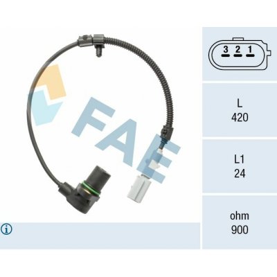 Generátor impulsů, klikový hřídel FAE 79199 – Hledejceny.cz