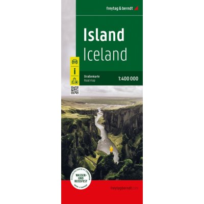 Island 1:400 000 / silniční mapa