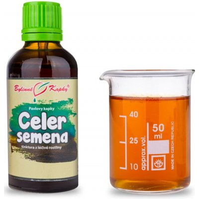 Bylinné kapky Pavlovy bylinné kapky Celer tinktura 50 ml – Hledejceny.cz