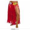 Karnevalový kostým Havajská sukně s květinami červená