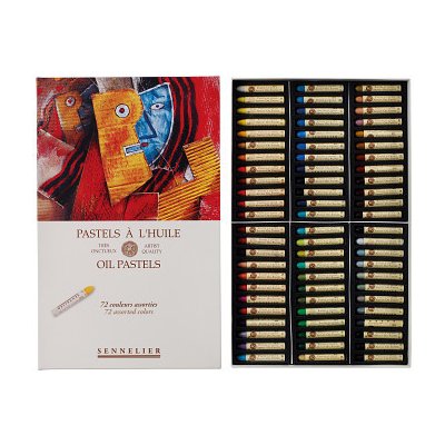 Sennelier Sada olejových pastelů základní odstíny 72 ks – Zboží Mobilmania