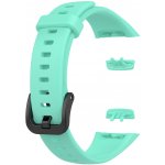 Drakero Silikonový řemínek PLAIN tyrkysový pro Huawei Band 6 a Honor Band 6/7 10406 – Zboží Živě
