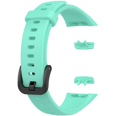 Drakero Silikonový řemínek PLAIN tyrkysový pro Huawei Band 6 a Honor Band 6/7 10406 – Zboží Živě