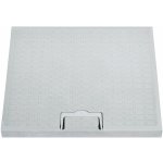Likov poklop pojezdový plastový s madlem B125 550 x 550 mm šedý – Hledejceny.cz