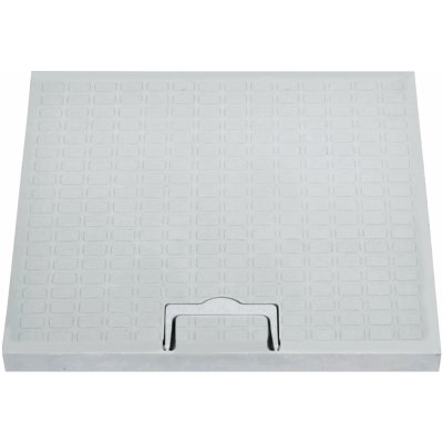 Likov poklop pojezdový plastový s madlem B125 550 x 550 mm šedý – Hledejceny.cz